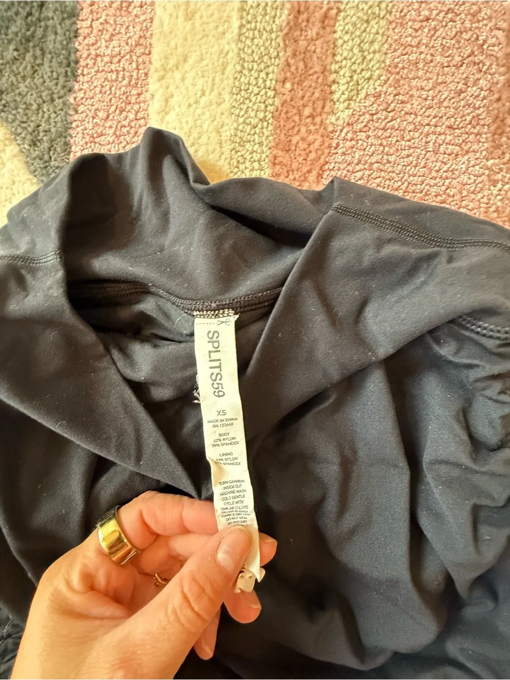 Women’s Black Ruched Skirt